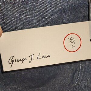 George J Love NWT fringe jeans size 27